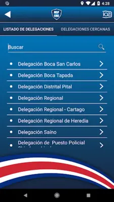 Seguridad Ciudadana CR android App screenshot 2